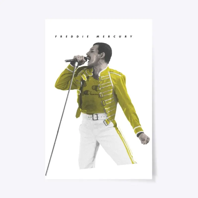 Freddie Mercury Official Yellow Jacket