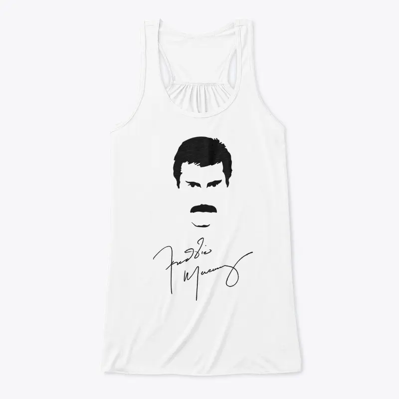 Freddie Mercury Official Silhouette Signiture