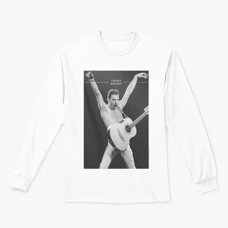 Freddie Mercury Official Arms Up Guitar