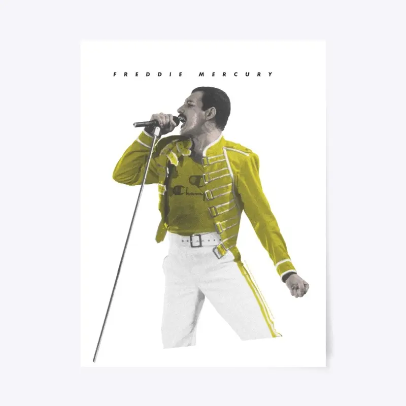 Freddie Mercury Official Yellow Jacket