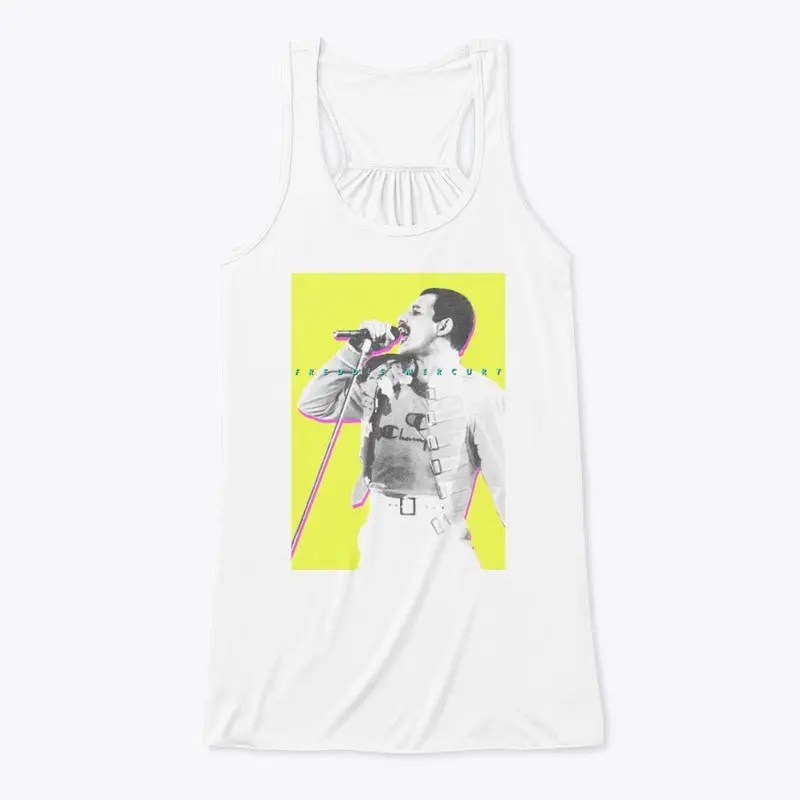 Freddie Mercury Official Neon Glow Champ