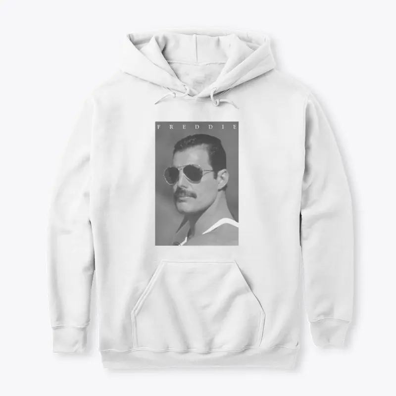 Freddie Mercury Official B&W Shades Photo