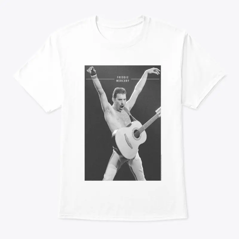 Freddie Mercury Official Arms Up Guitar