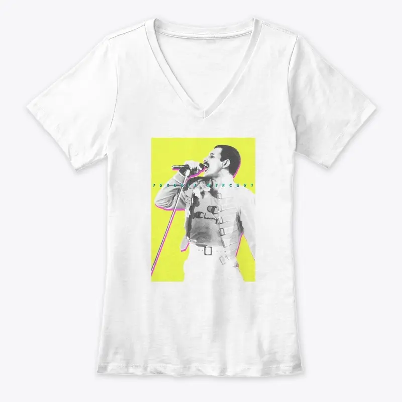 Freddie Mercury Official Neon Glow Champ