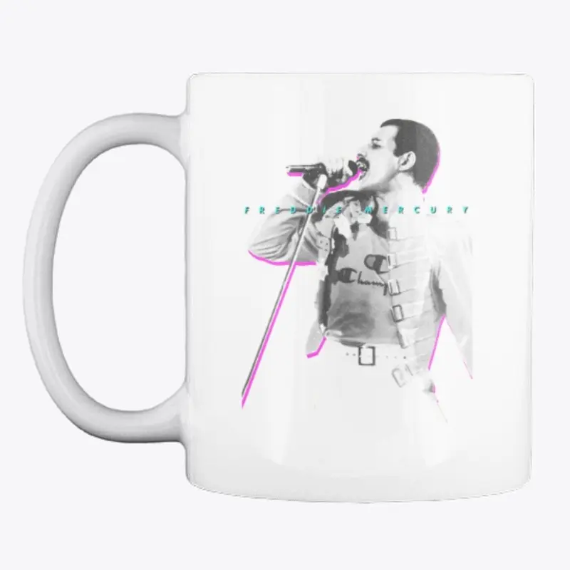 Freddie Mercury Official Neon Glow