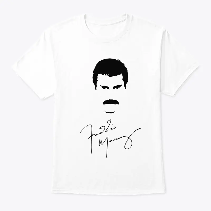 Freddie Mercury Official Silhouette Signiture