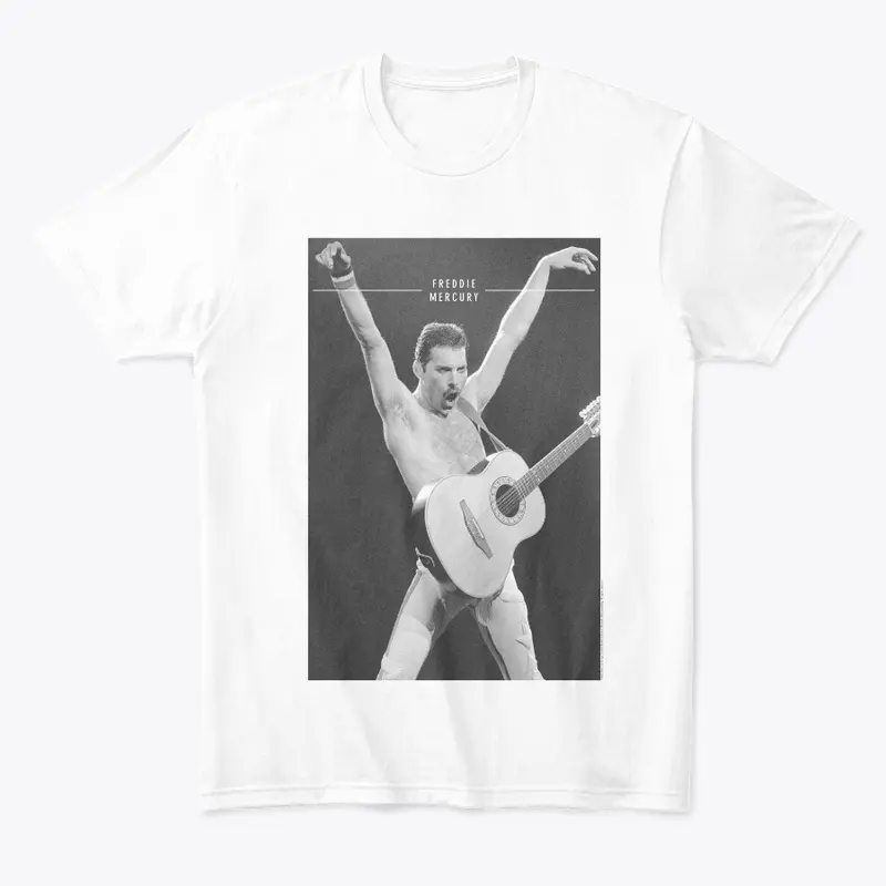 Freddie Mercury Official Arms Up Guitar